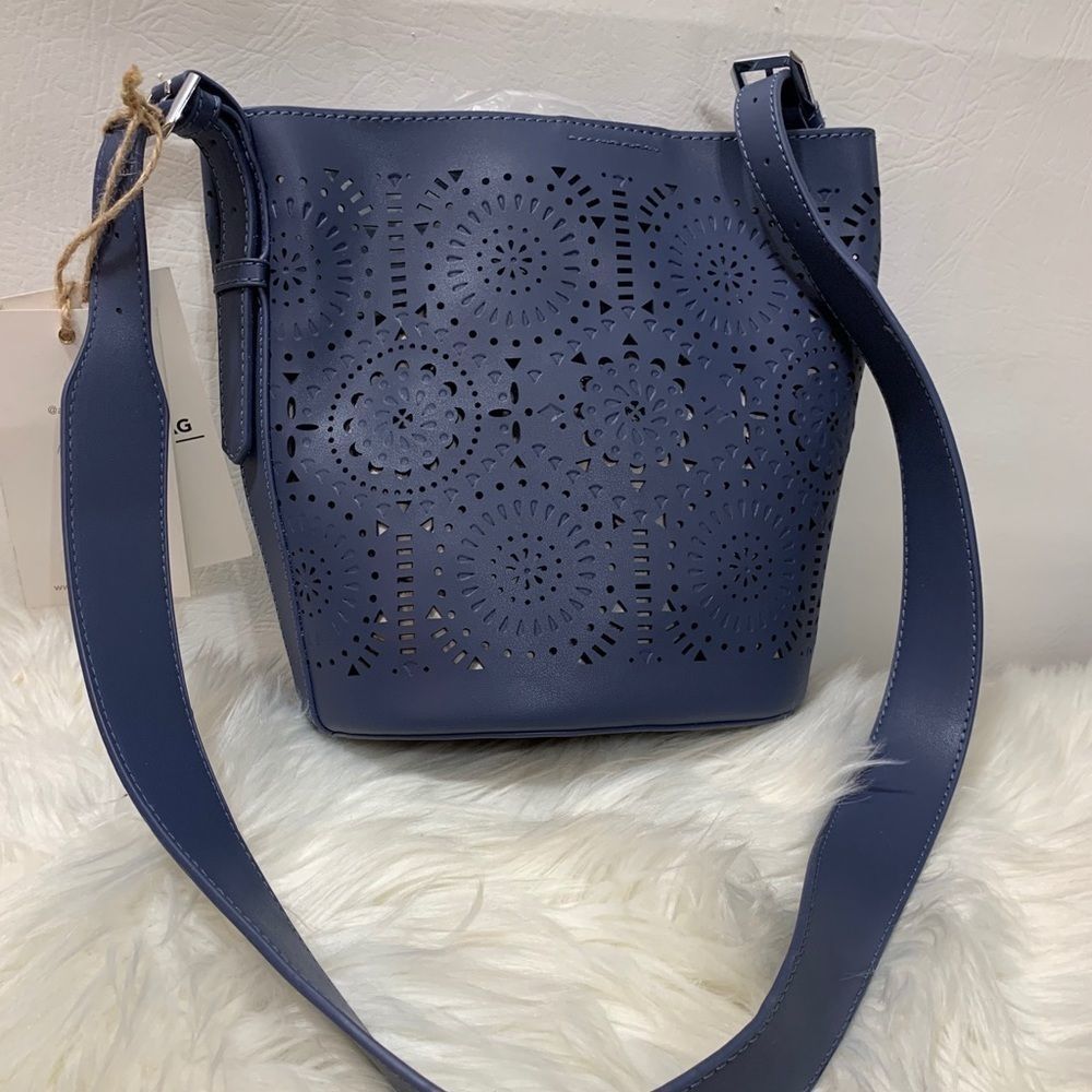 Ankit Kraft Bucket “Bag-in a Bag” in Federal Blue